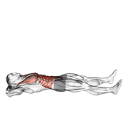Prisoner Half Sit-Up (Male) animated exercise demonstration