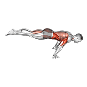 Full Planche Push-Up animated exercise demonstration