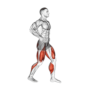 Ski Step animated exercise demonstration