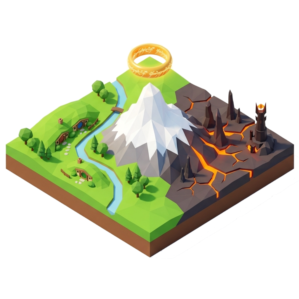 hasanharman/isomiddleearth cover