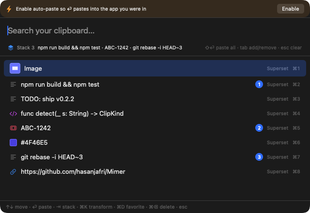 Mimer screenshot 4