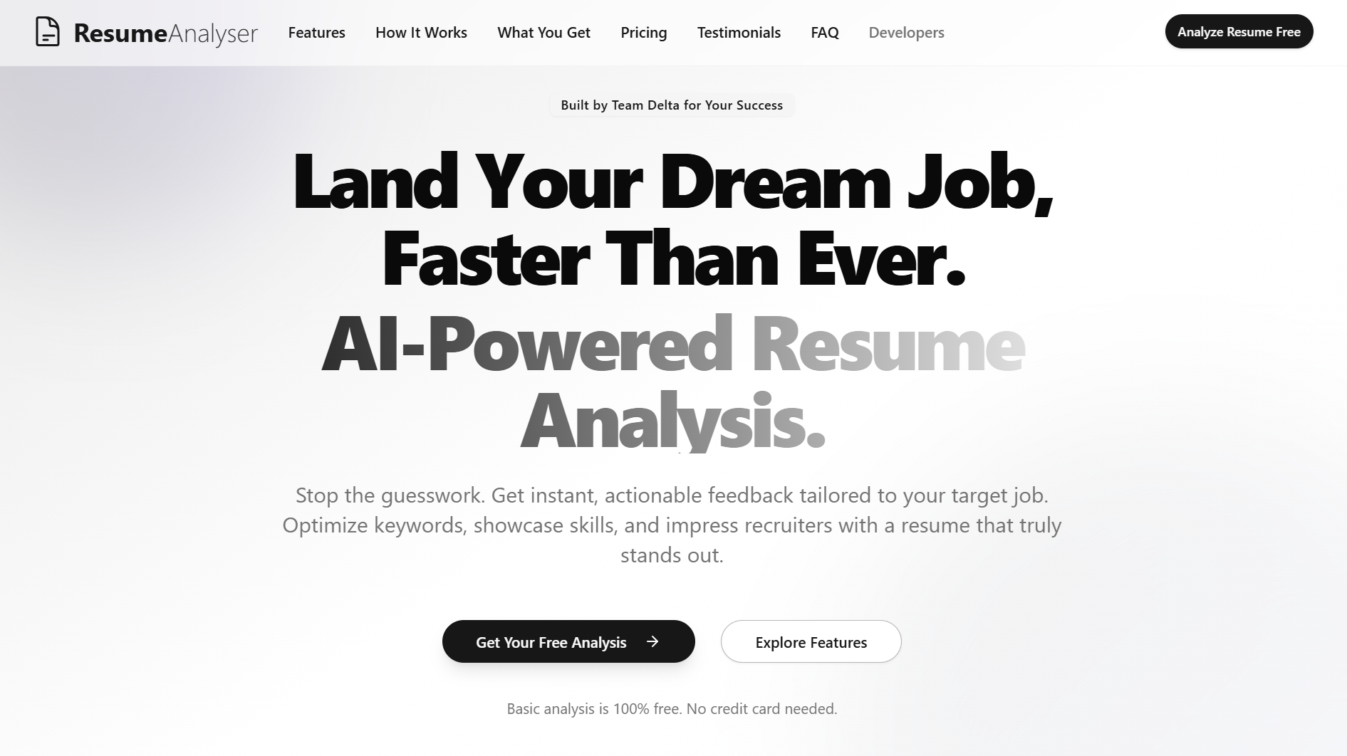 AI Resume Analyser