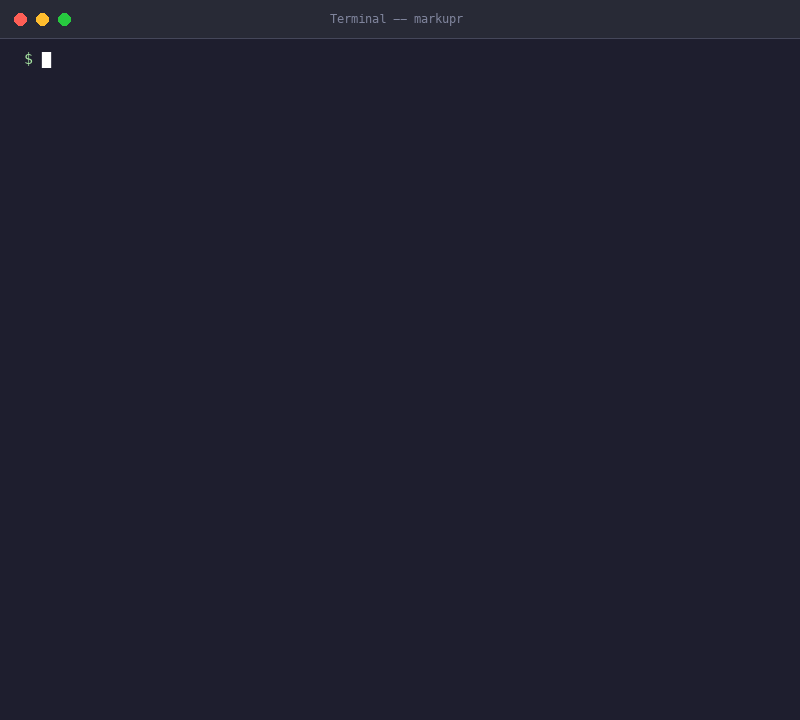 MarkuprPlus desktop-to-report workflow demo