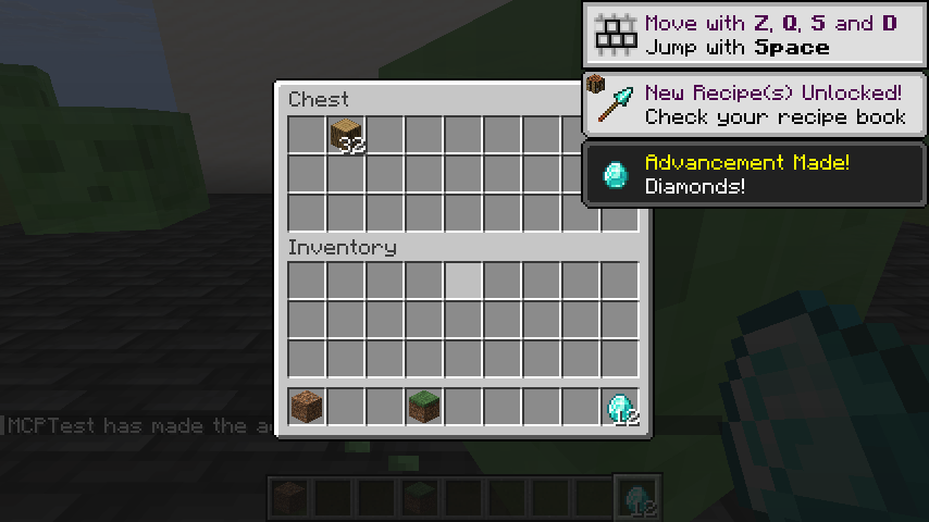 Inventory after the MCP transfer