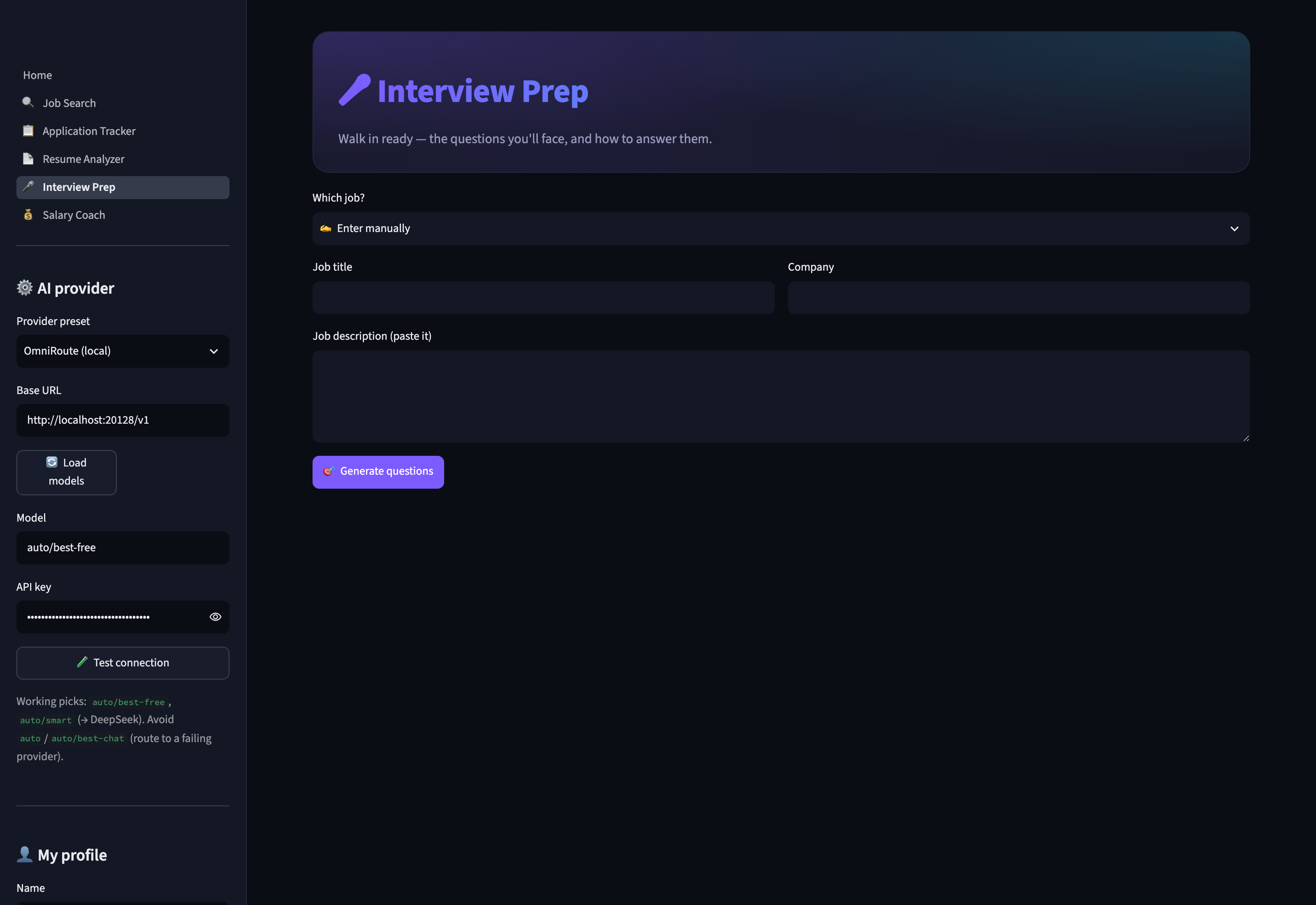 Interview Prep