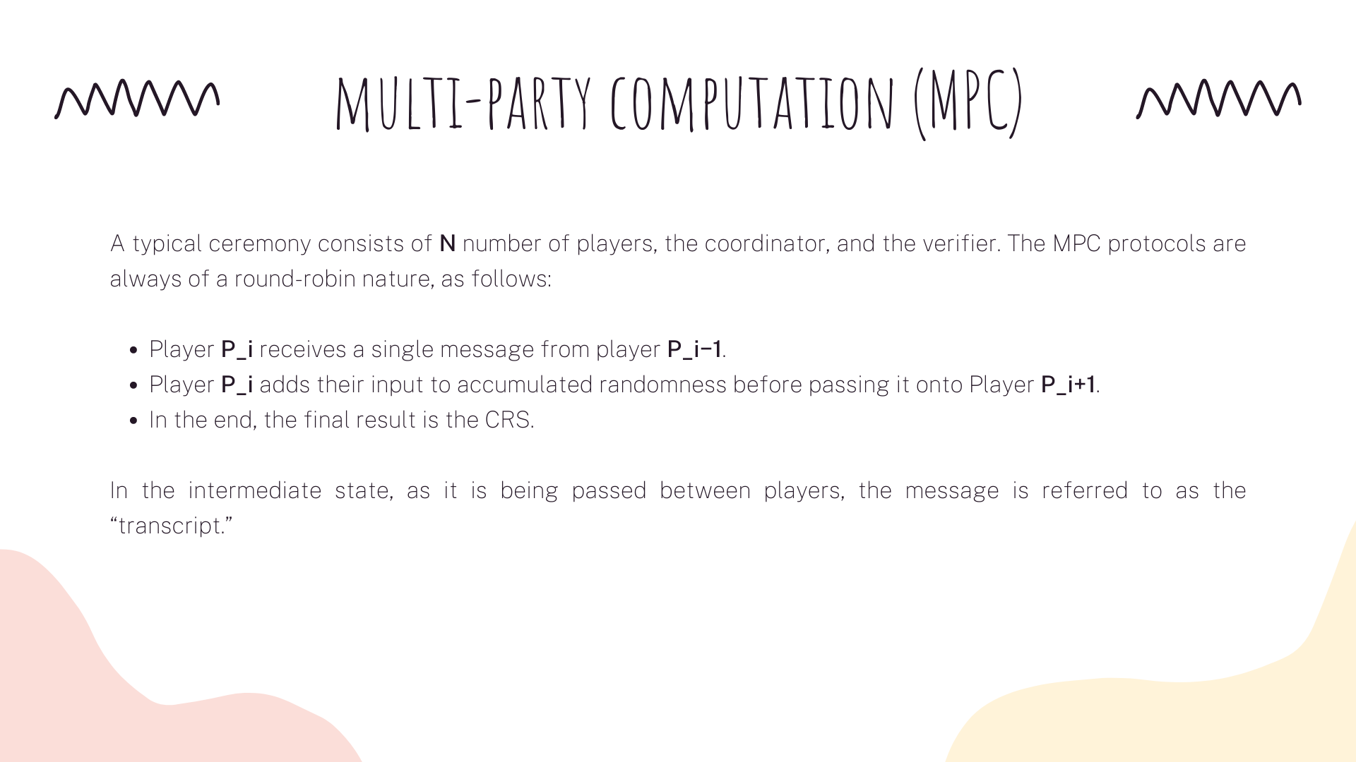 Multiparty computation