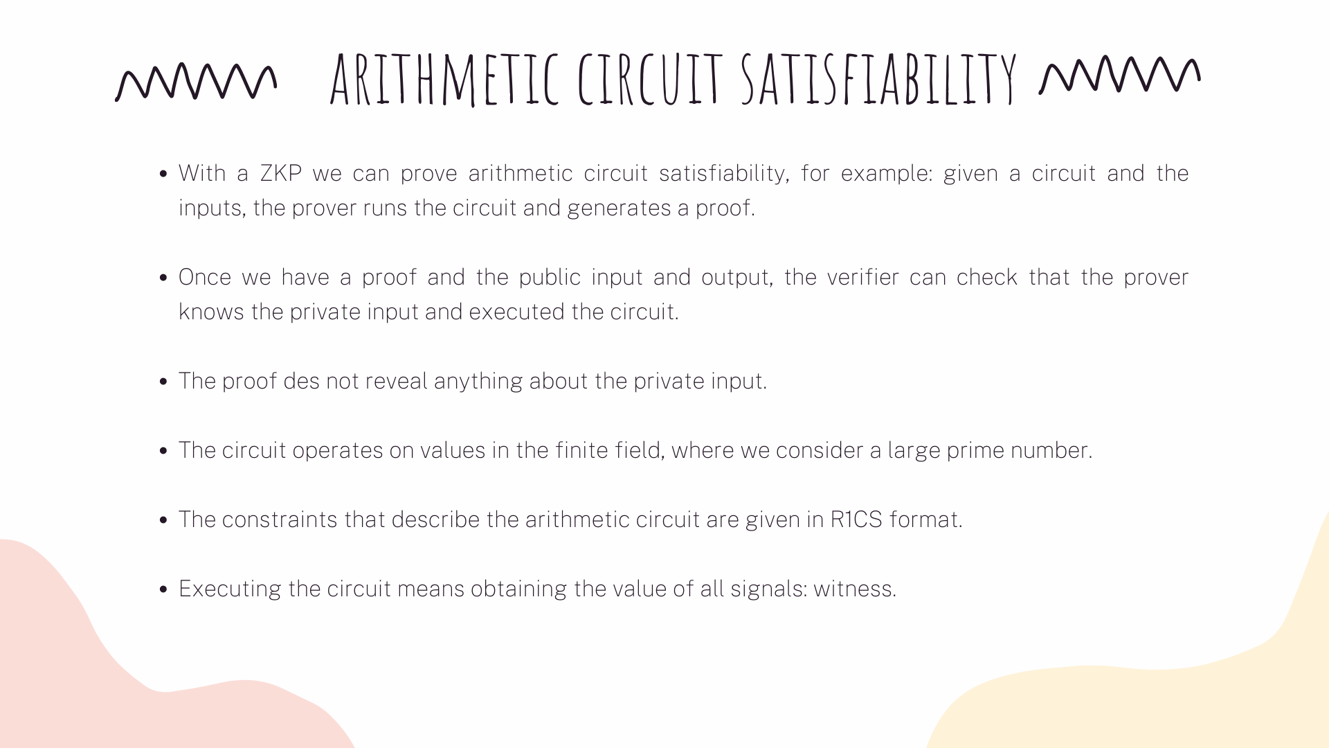 Arithmetic Circuit Satisfiability