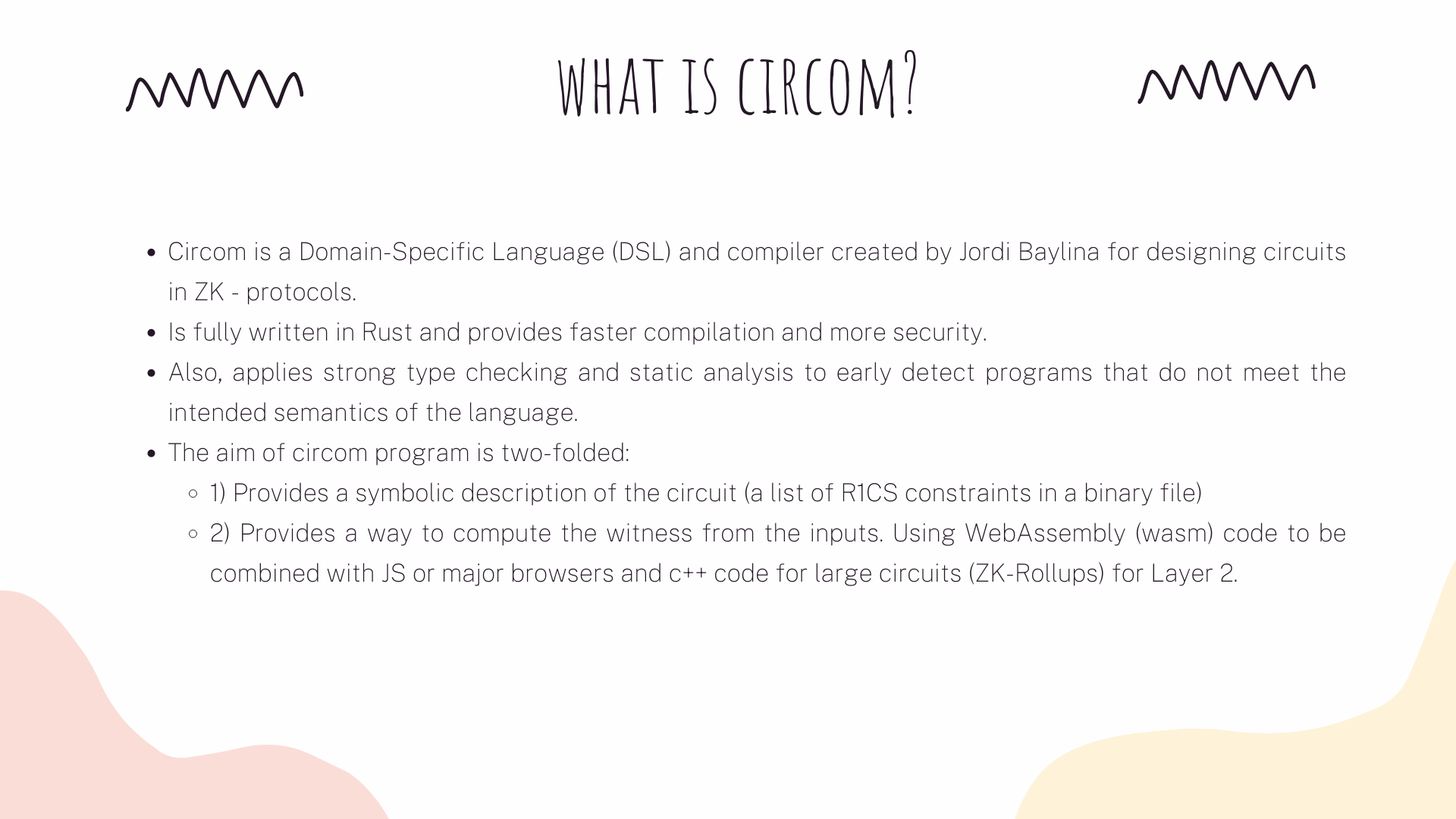 What is circom?