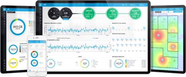 The UniFi Network Application app