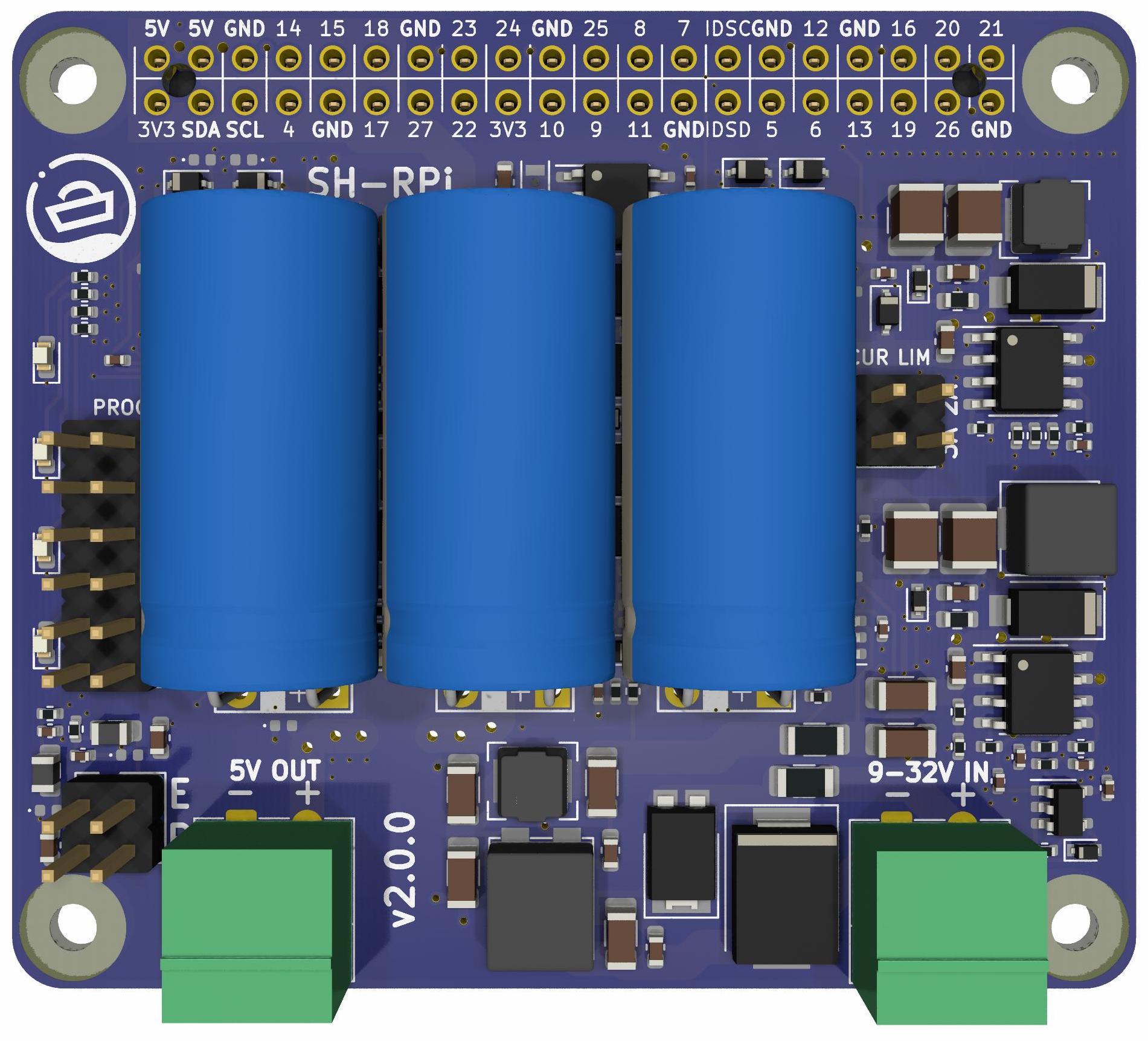 SH-RPi hardware, from the project README