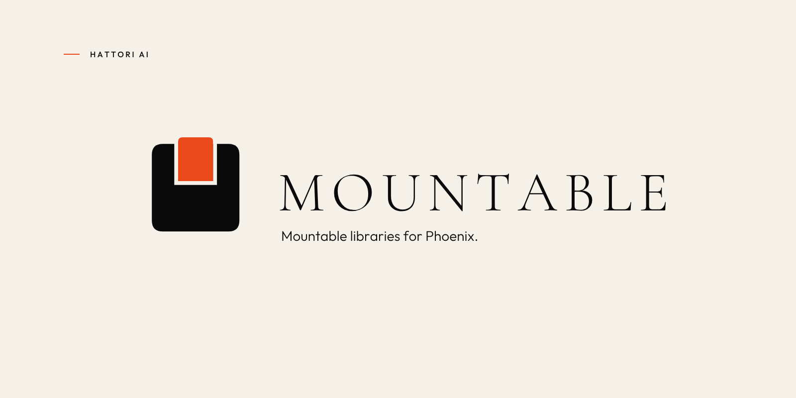 PhoenixMountable — Mountable libraries for Phoenix