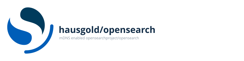 mDNS enabled opensearchproject/opensearch