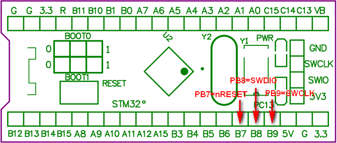 STM32F103C8T6-Board