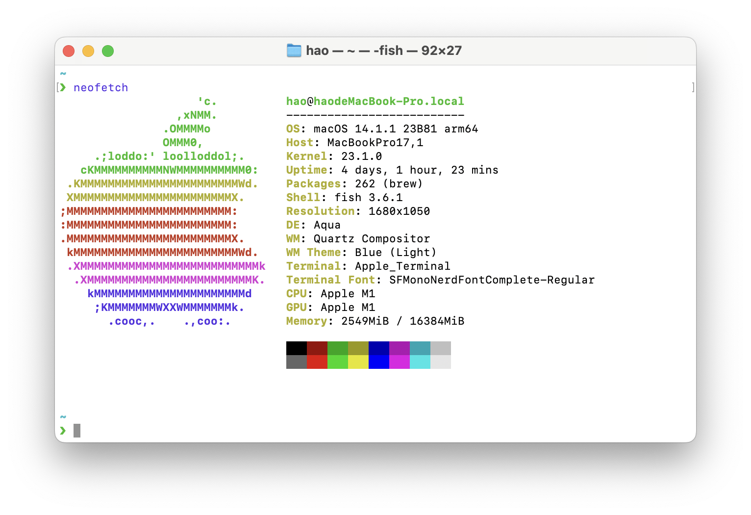 neofetch