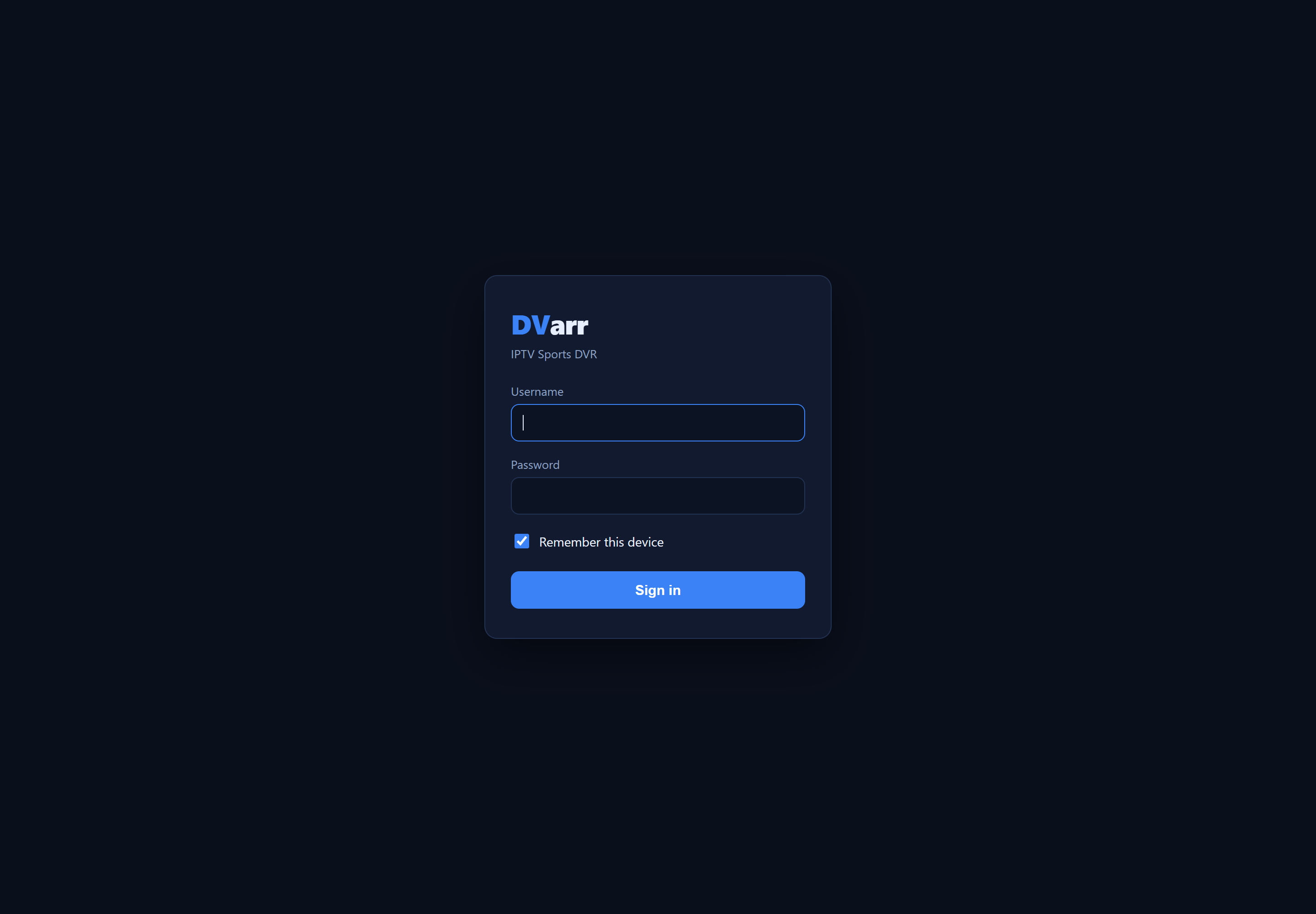 Login
