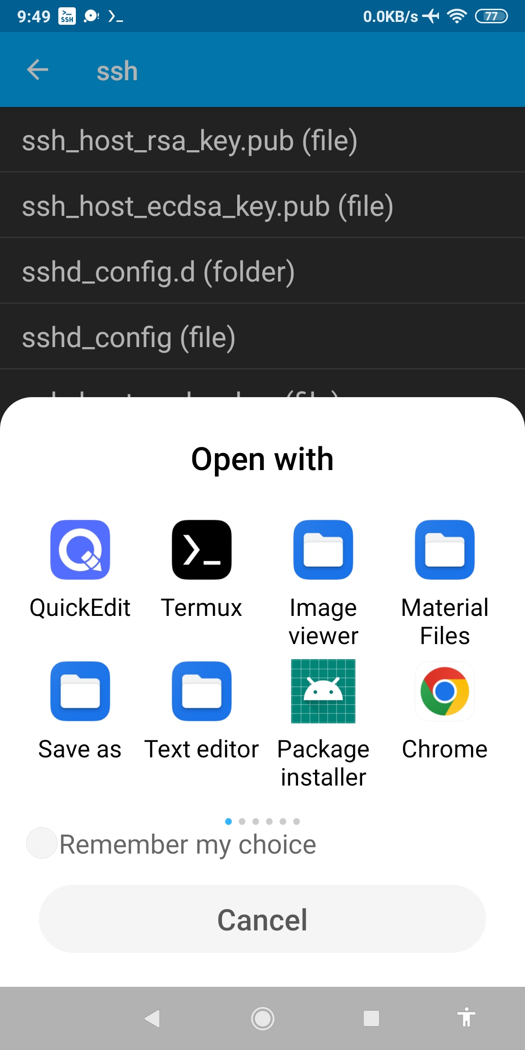 Built in File Manager with SAF Supported