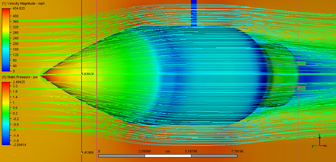 Nose Cone CFD Trace