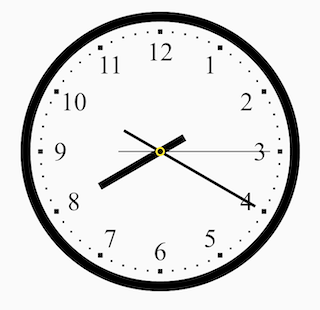 a clock