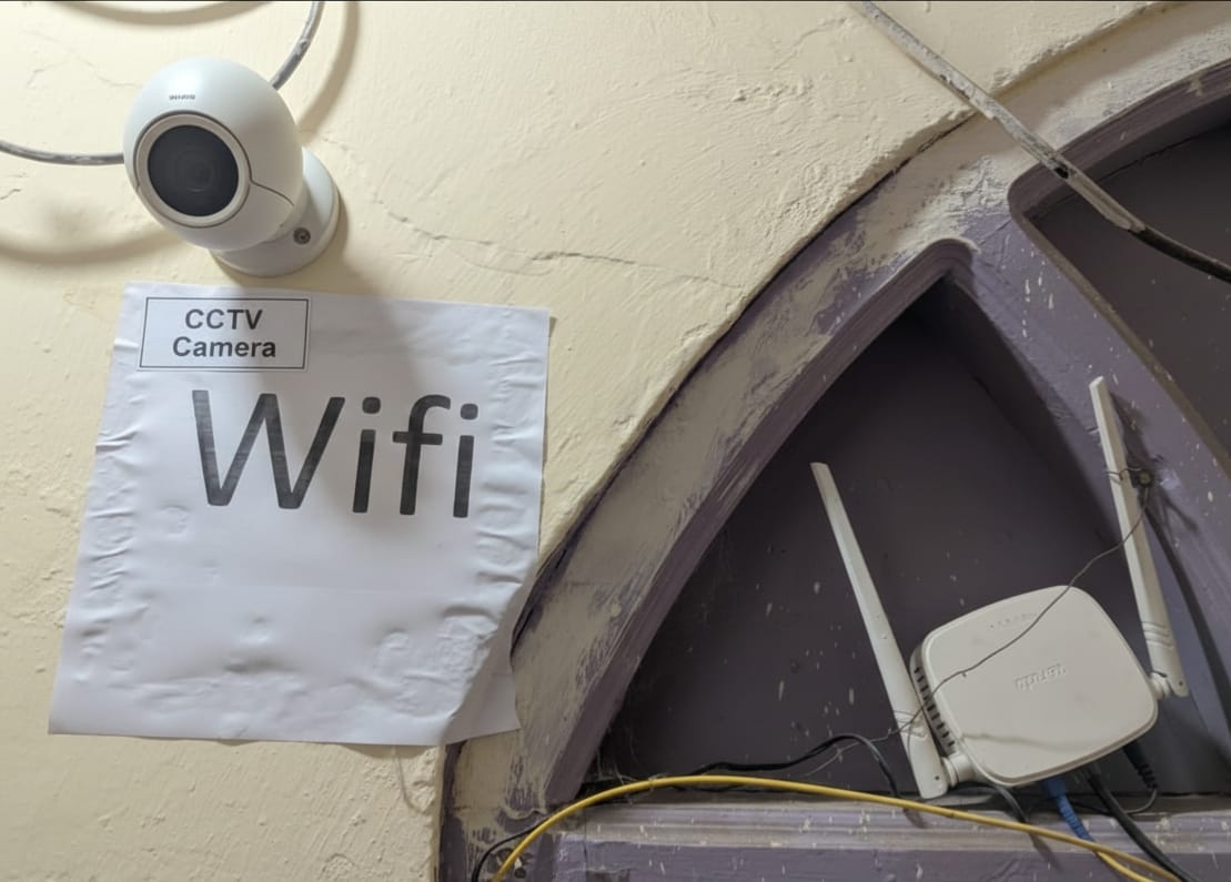 WiFi and CCTV