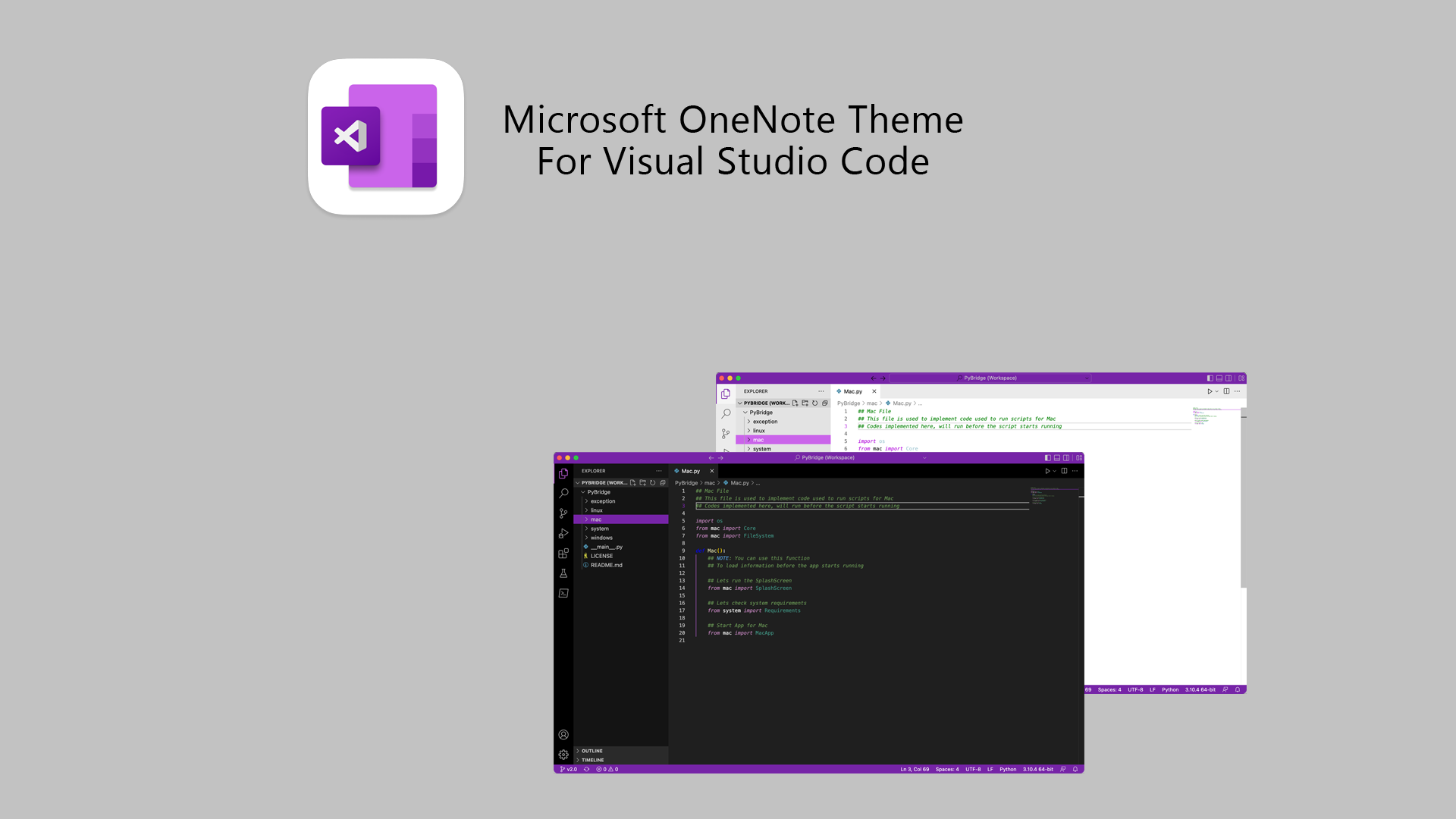 OneNote for Visual Studio Code