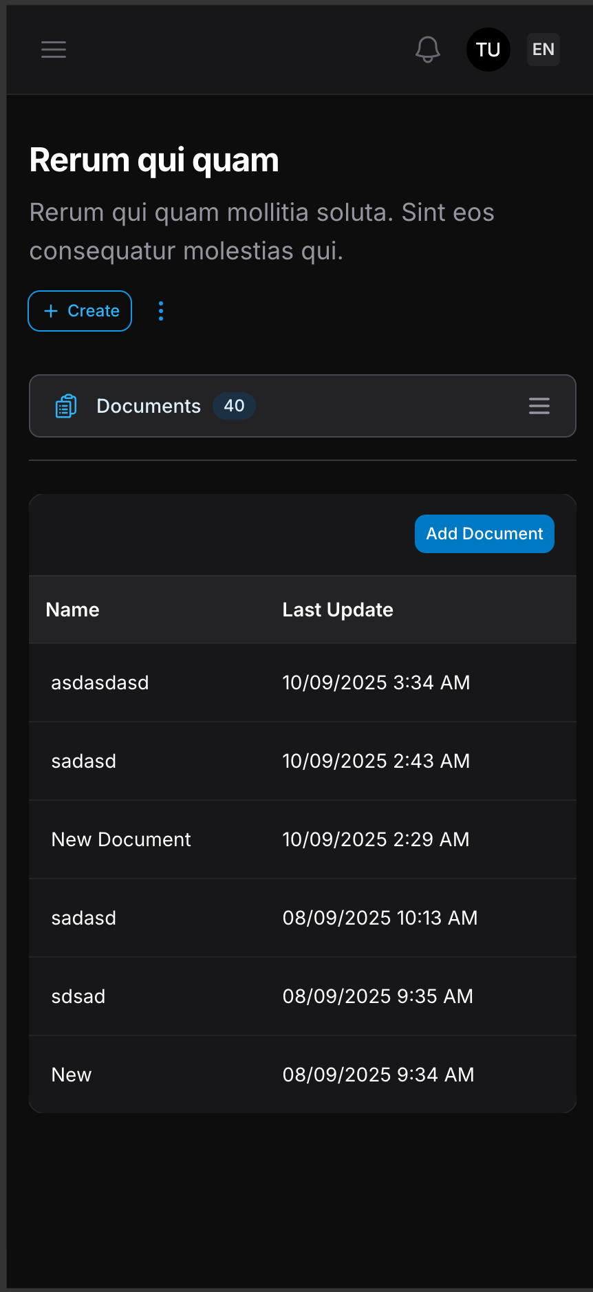 NapTab Mobile Interface