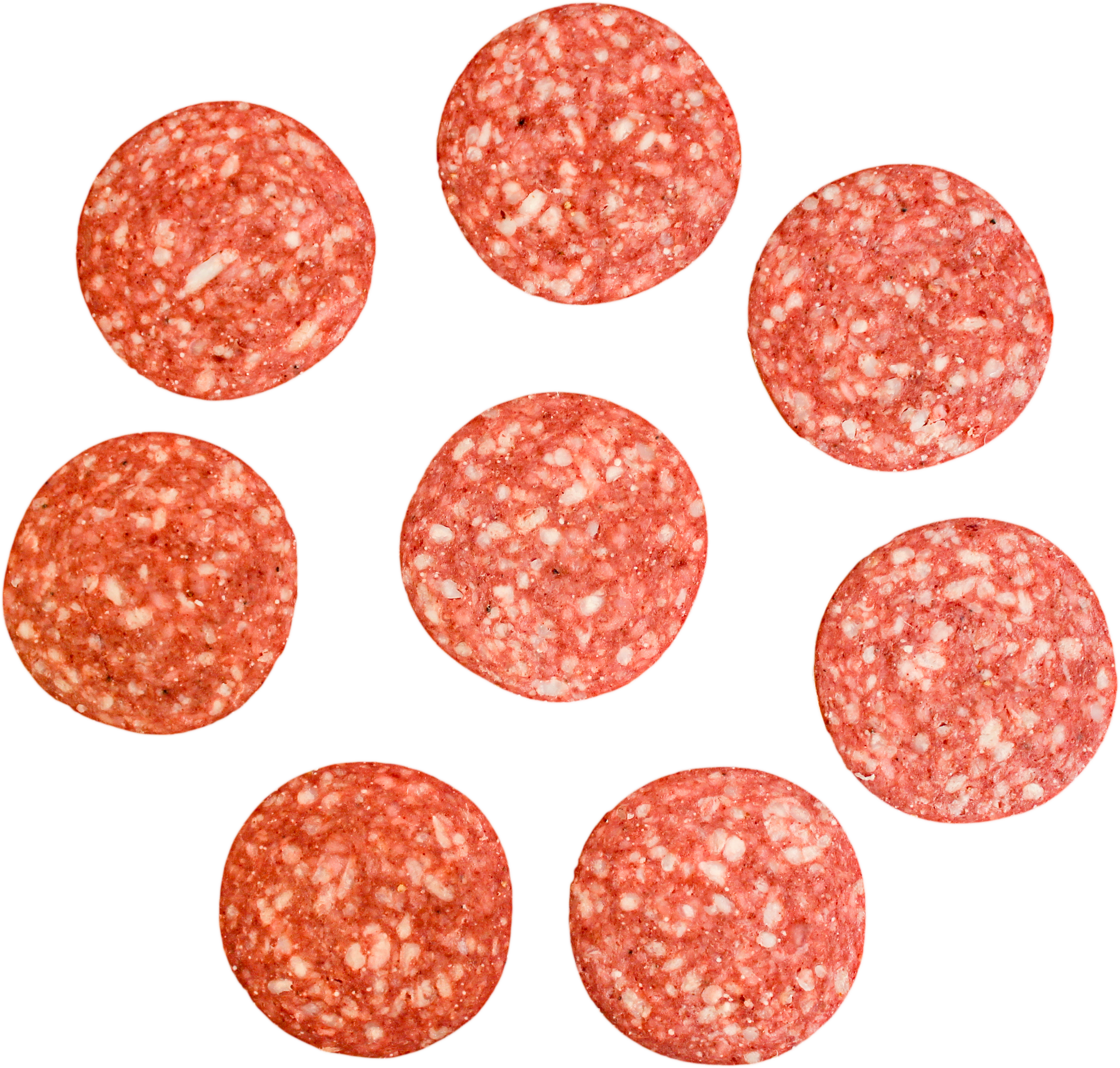 Sliced salami