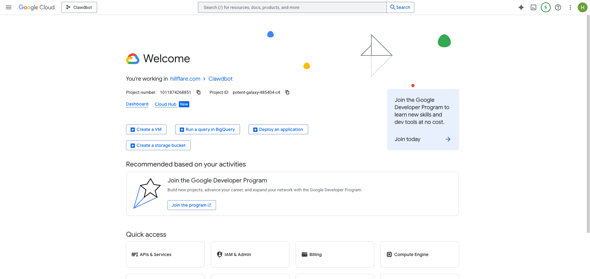 Google Cloud Console
