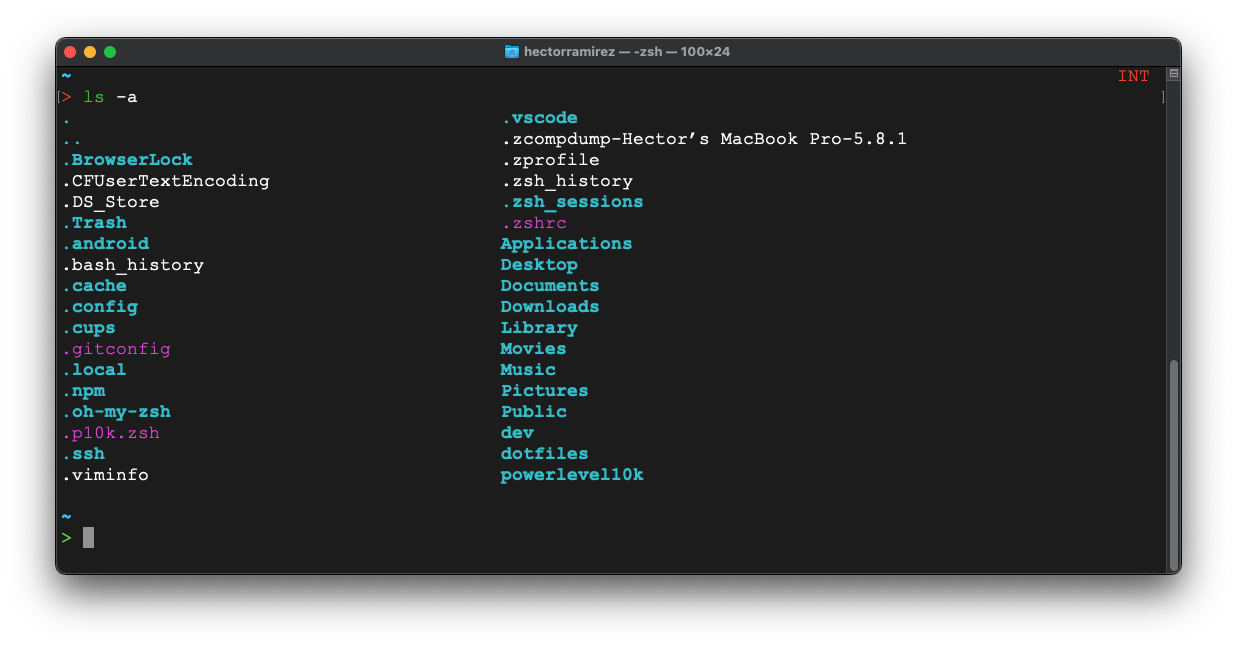 MacOS Terminal