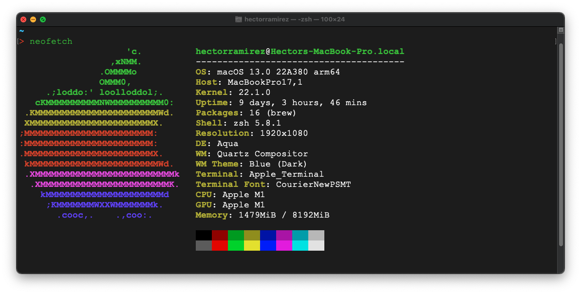 MacOS Terminal