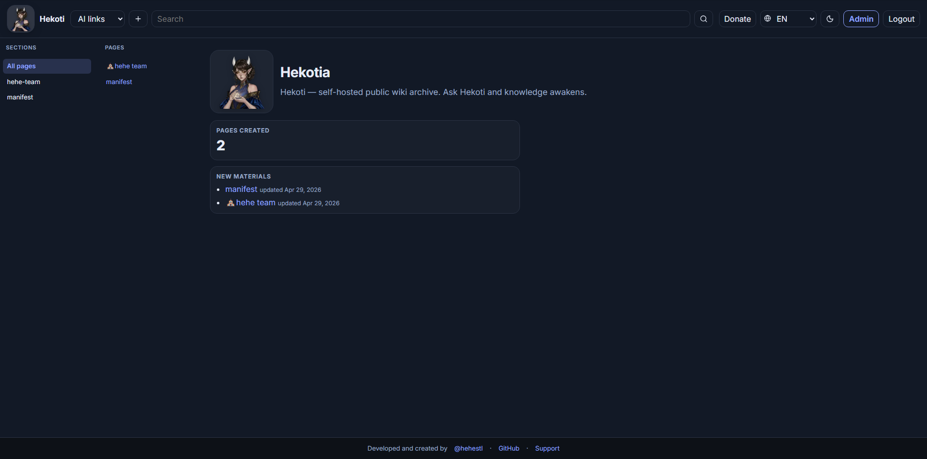 Hekoti screenshot