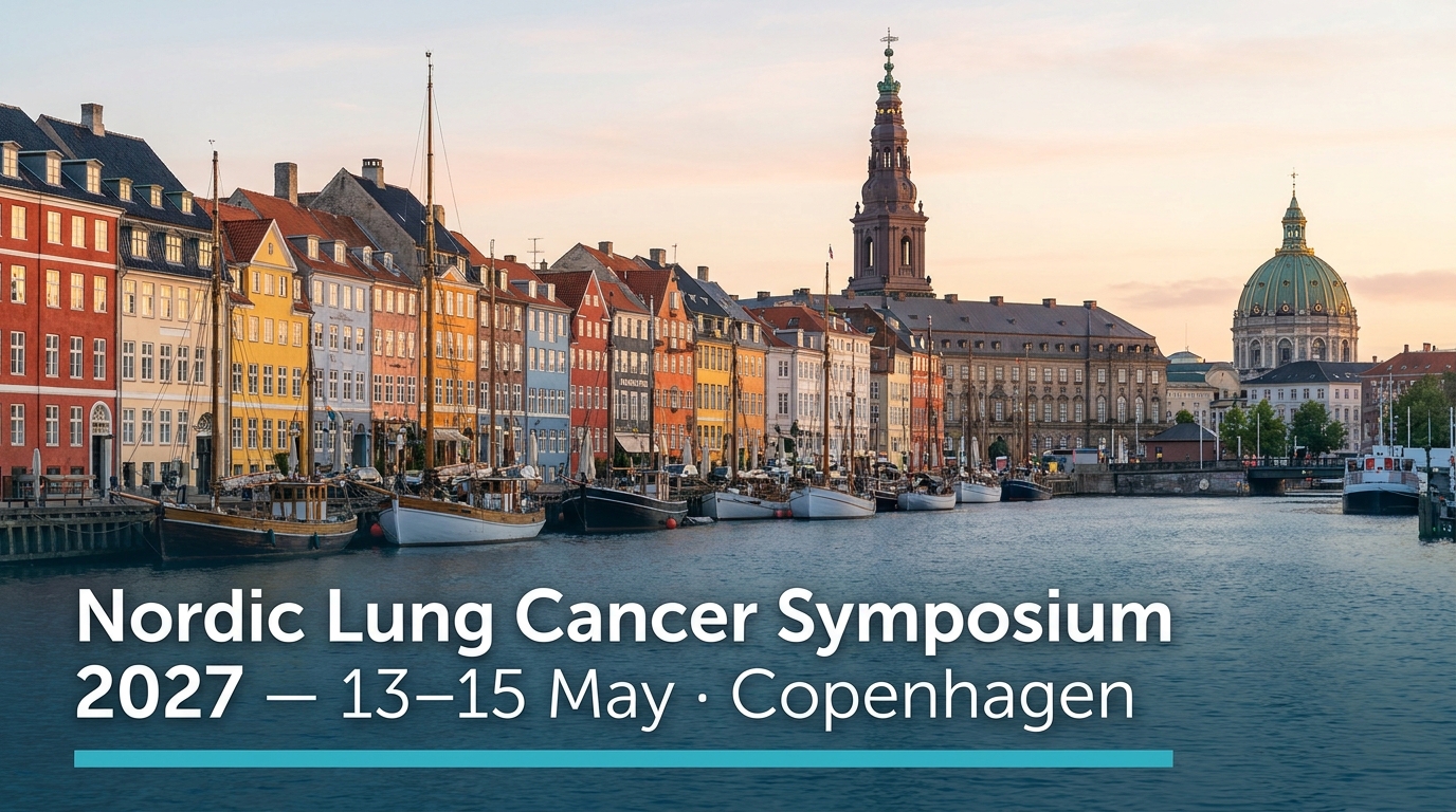 Save the Date: Nordic Lung Cancer Symposium 2027 13–15 May 2027 | Copenhagen.