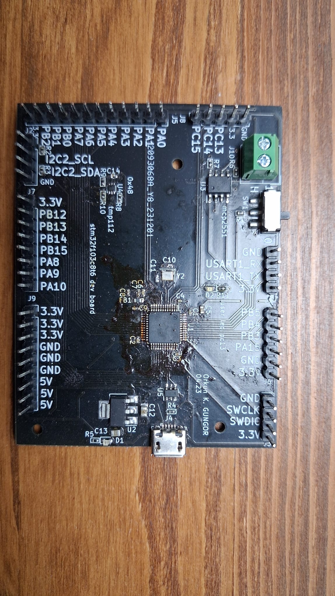 Stm32f103c8t6-devboard, from the project README