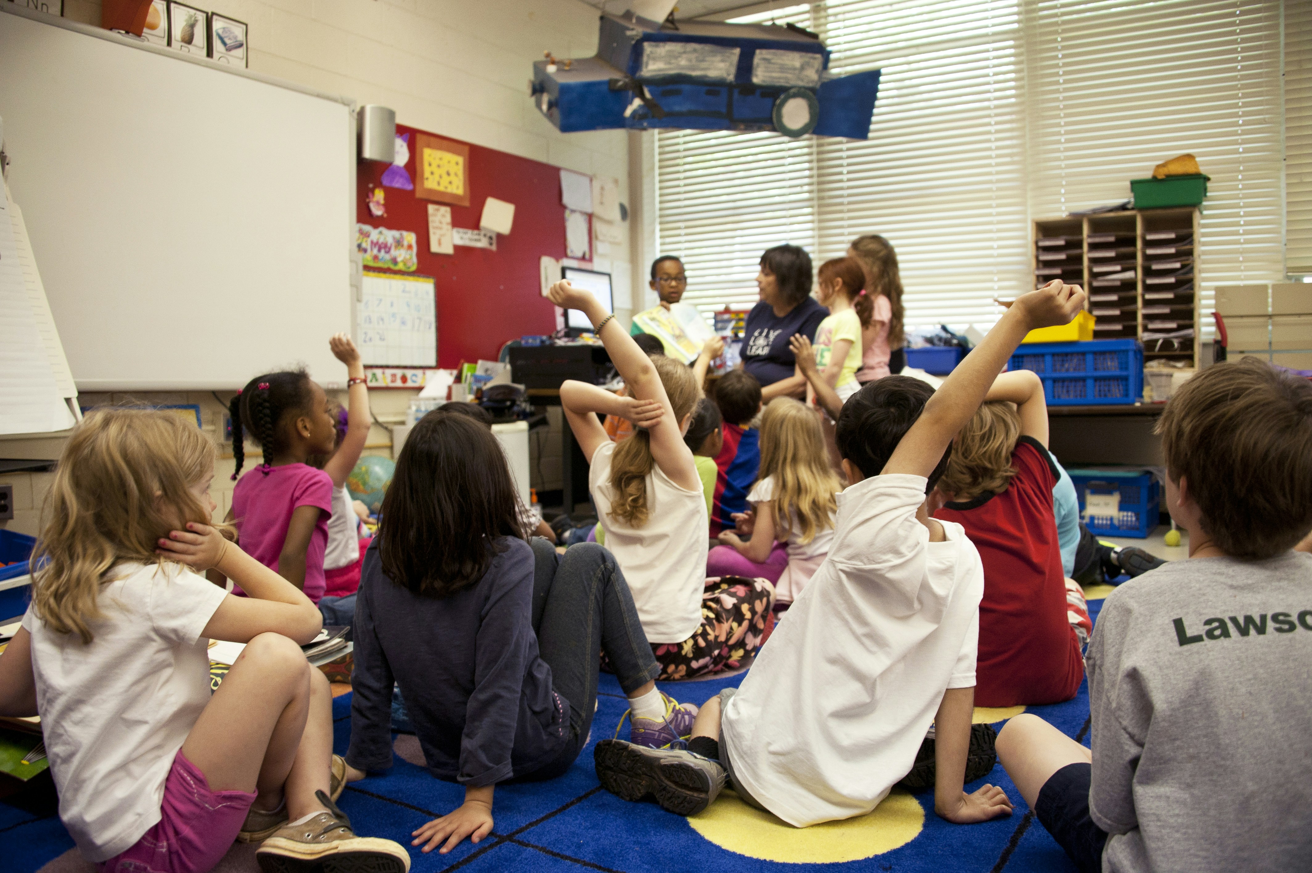Students in classroom