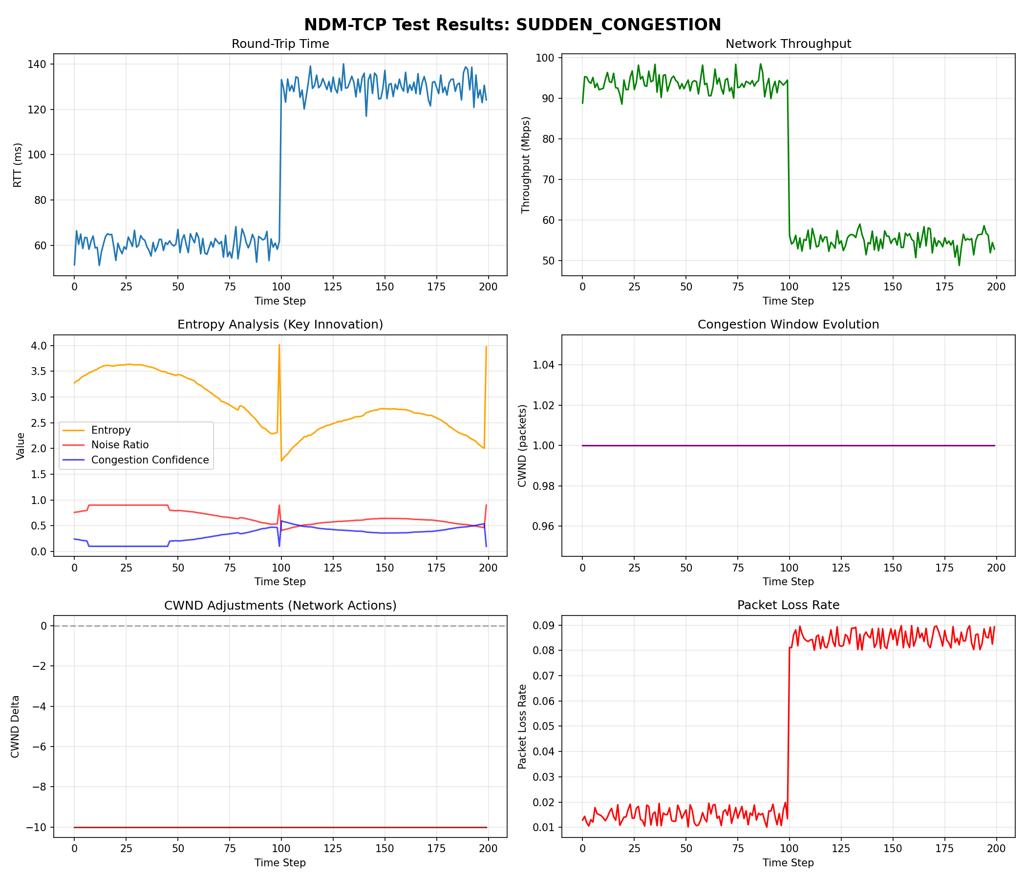 Sudden Congestion Test