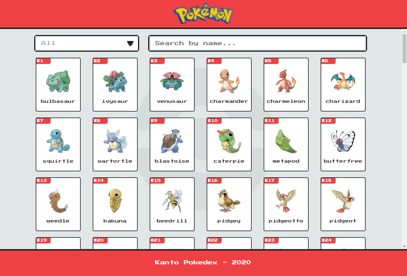 Pokemon List