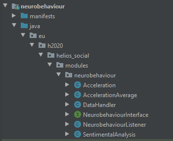 HELIOS Neuro-behavioral classifier module