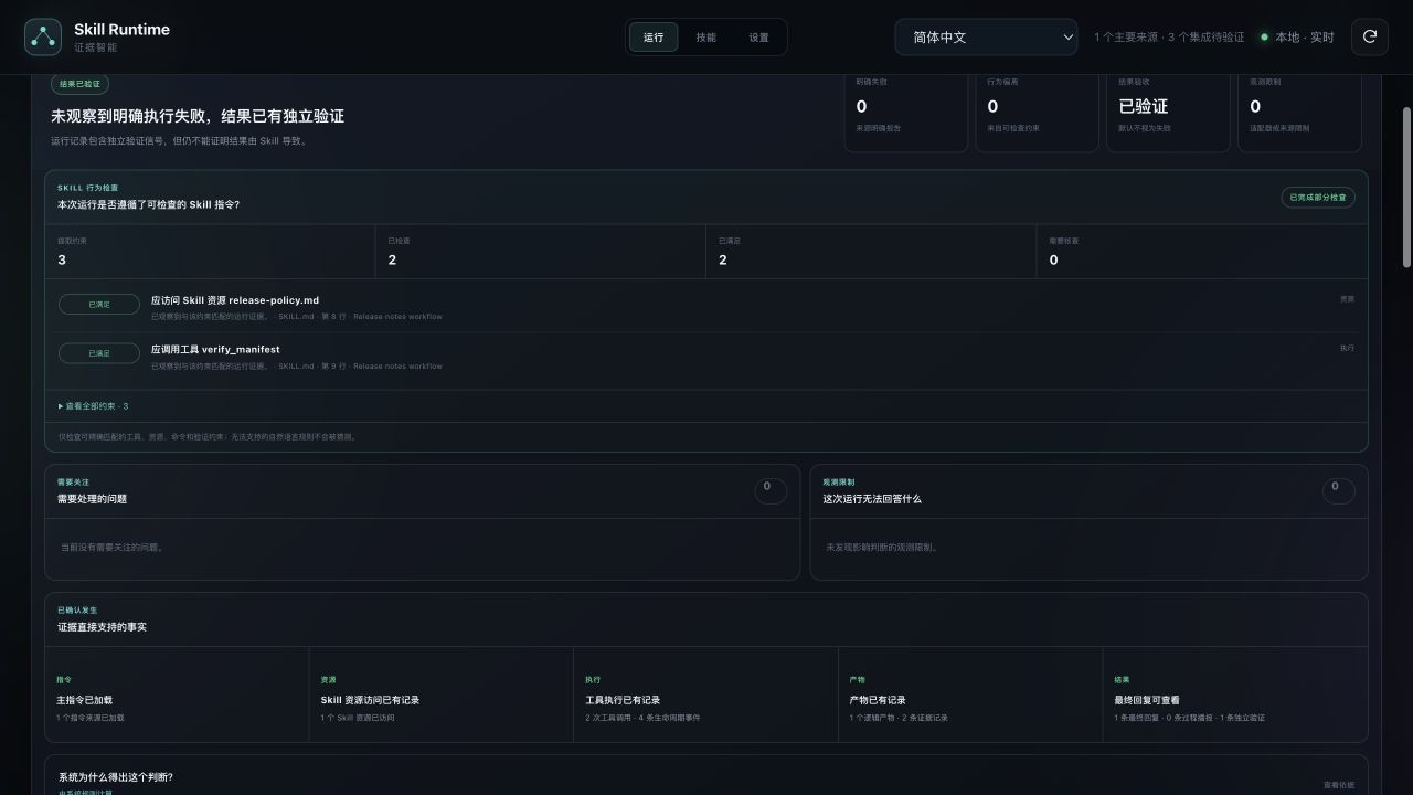Skill Run Panorama
