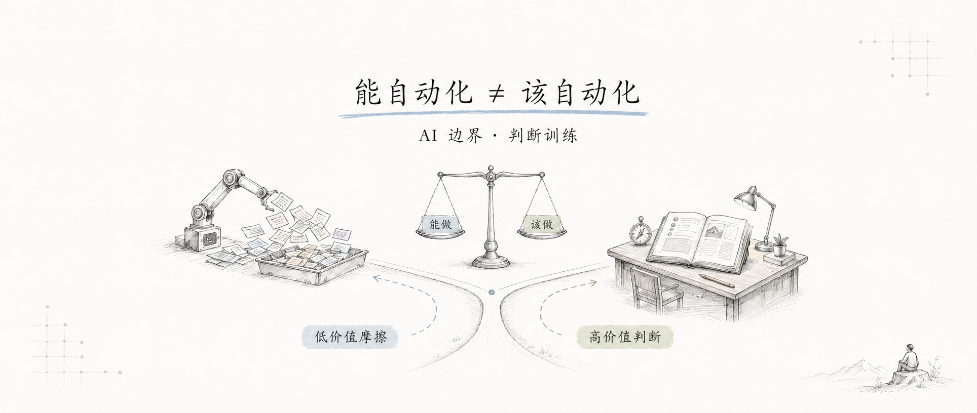 能自动化不等于该自动化