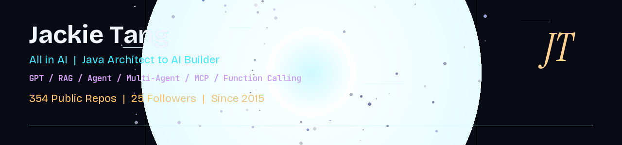 Jackie Tang — AI Builder