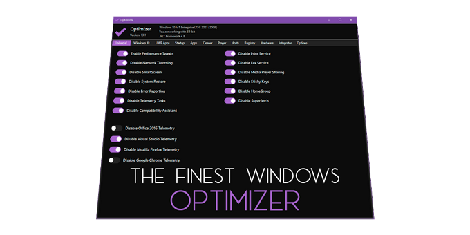 Optimizer 15.1 Banner