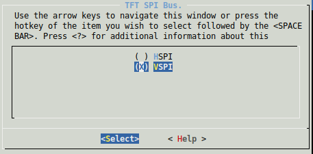 Touch SPI Bus