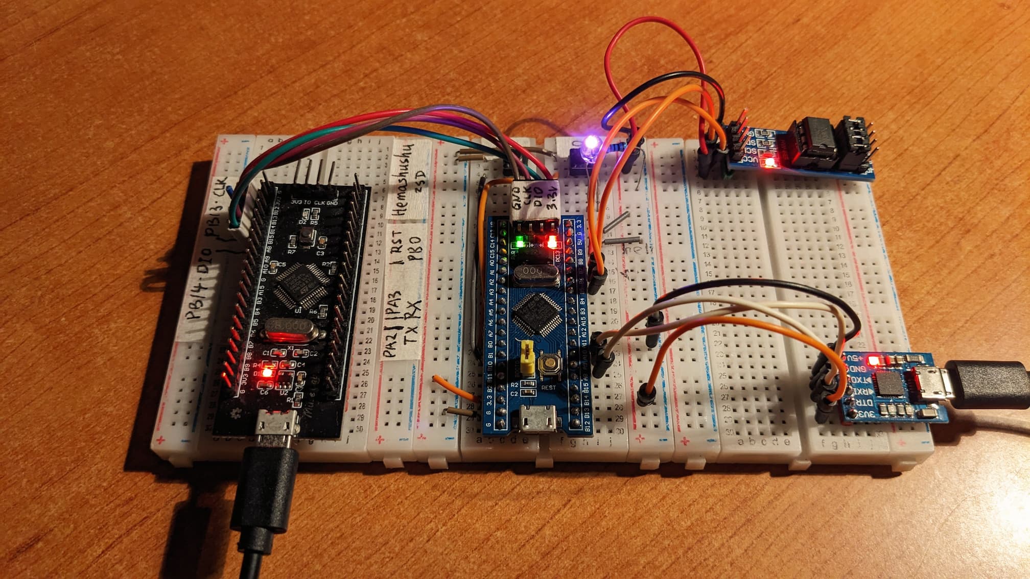 stm32f030 bare-metal C