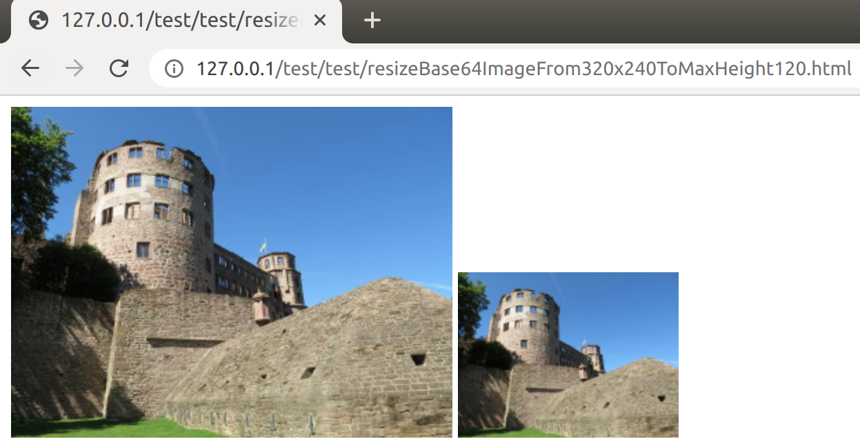 Resize Example