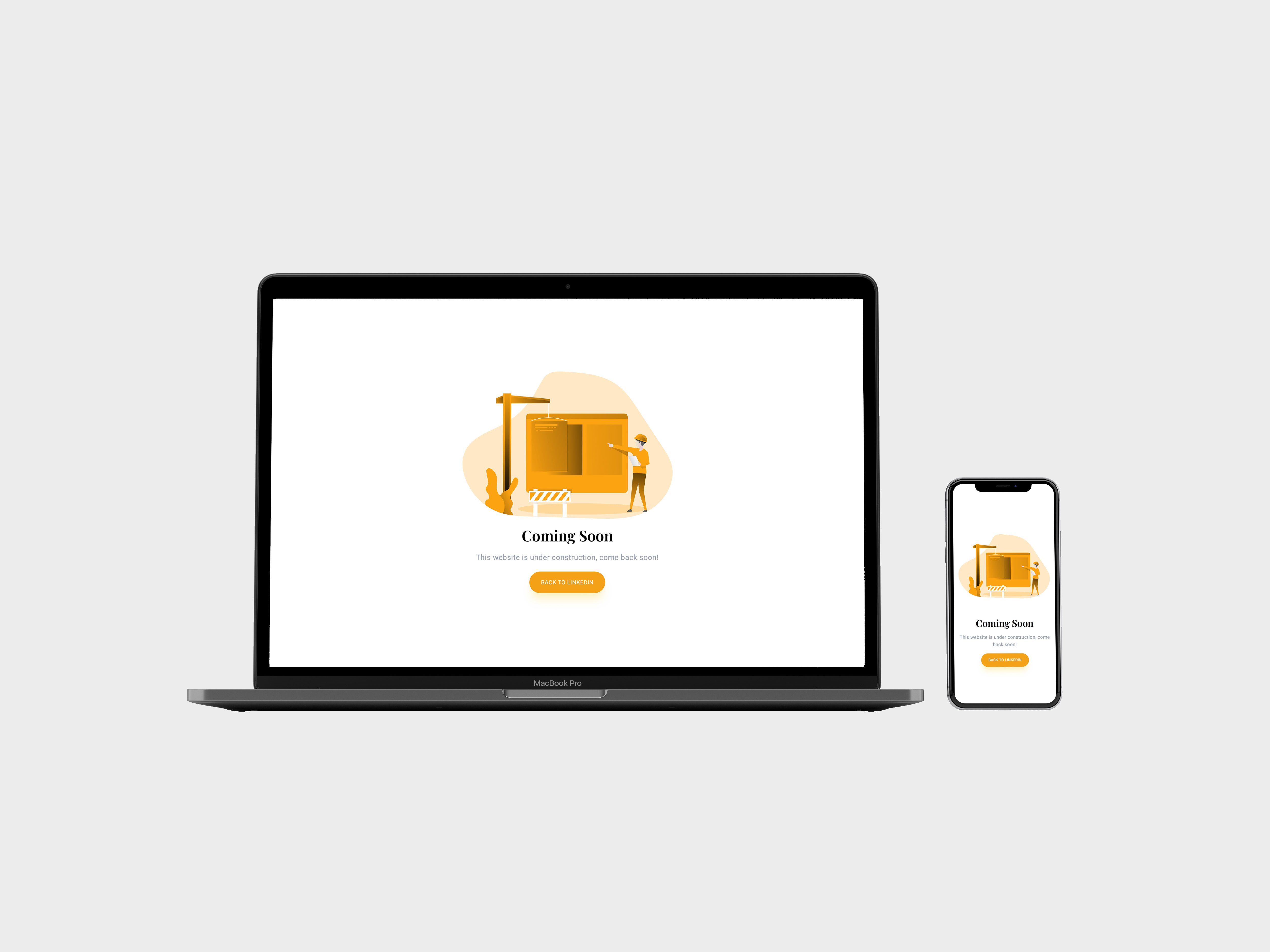 under-construction-template 网站模板截图