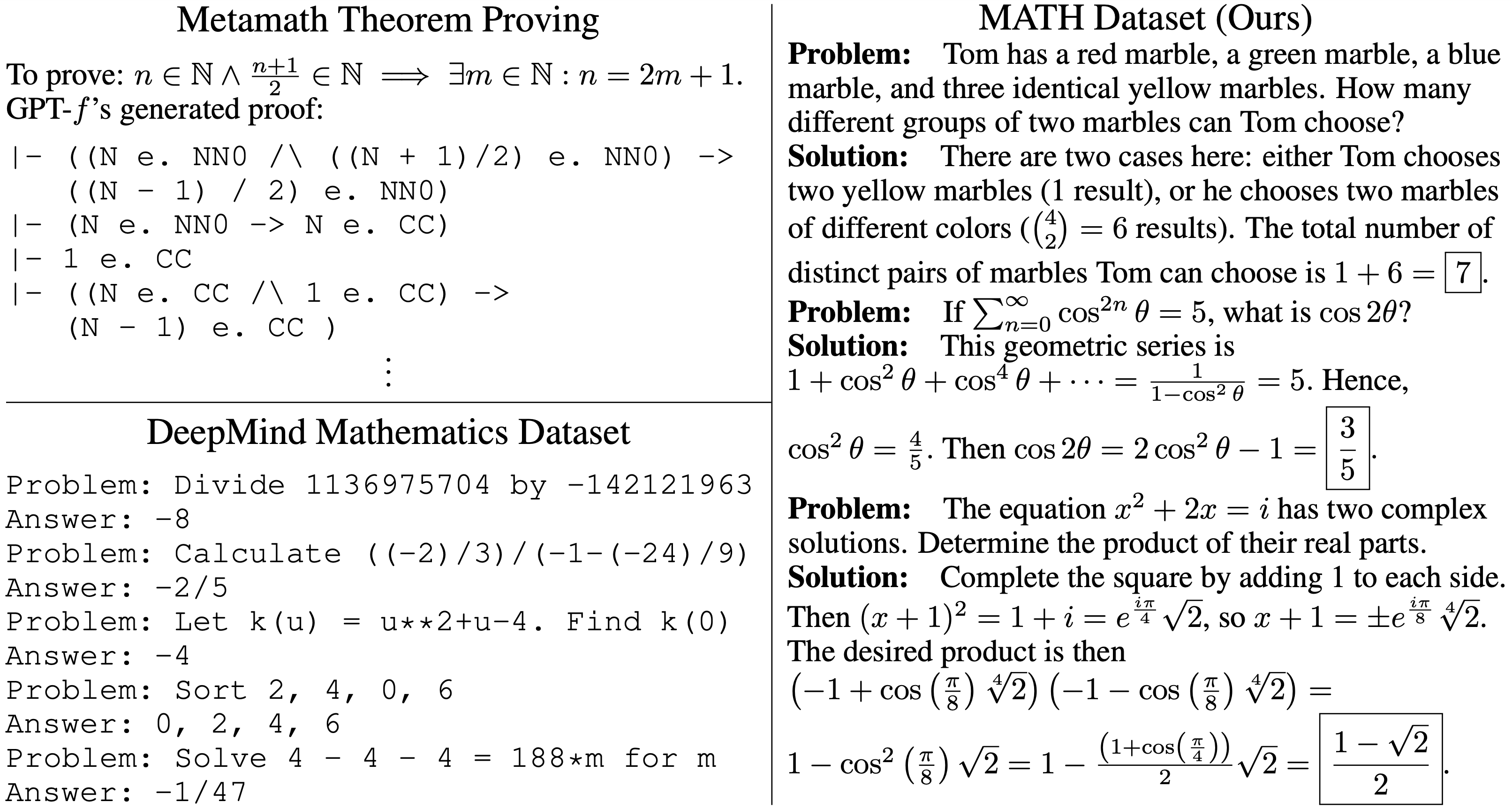 measuring mathematical problem solving with the math dataset