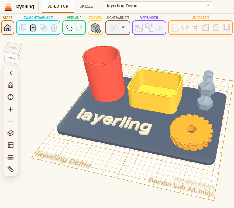 layerling im Browser