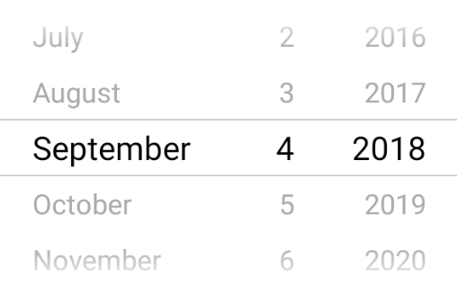react native datepicker android