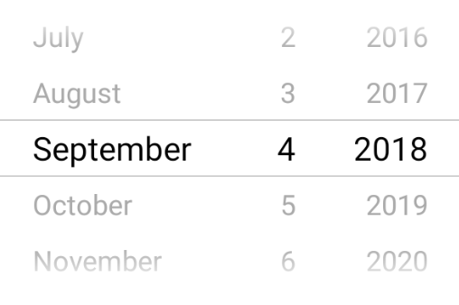 android datepicker setdate