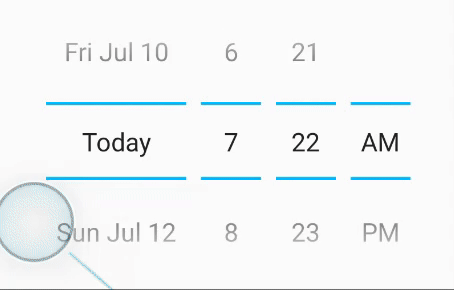 react native datetimepicker android