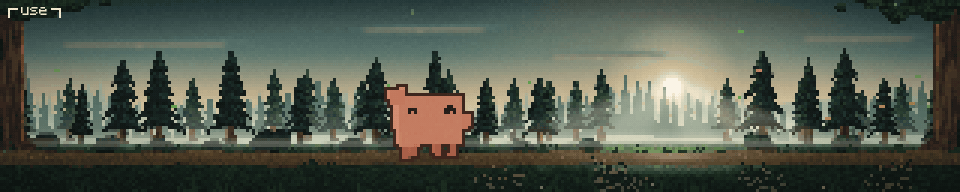 Claude waving in the forest: /fables on, and hello!
